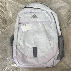 NWT Addidas Foundation 5 Unisex Backpack (Purple tint/grey onyx)